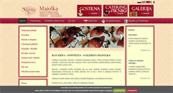Desktop Screenshot of majolka.si